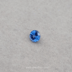 Cornflower Blue sapphire in Round cut, 1.20 carats, from Sri Lanka, with a loop-clean clarity.