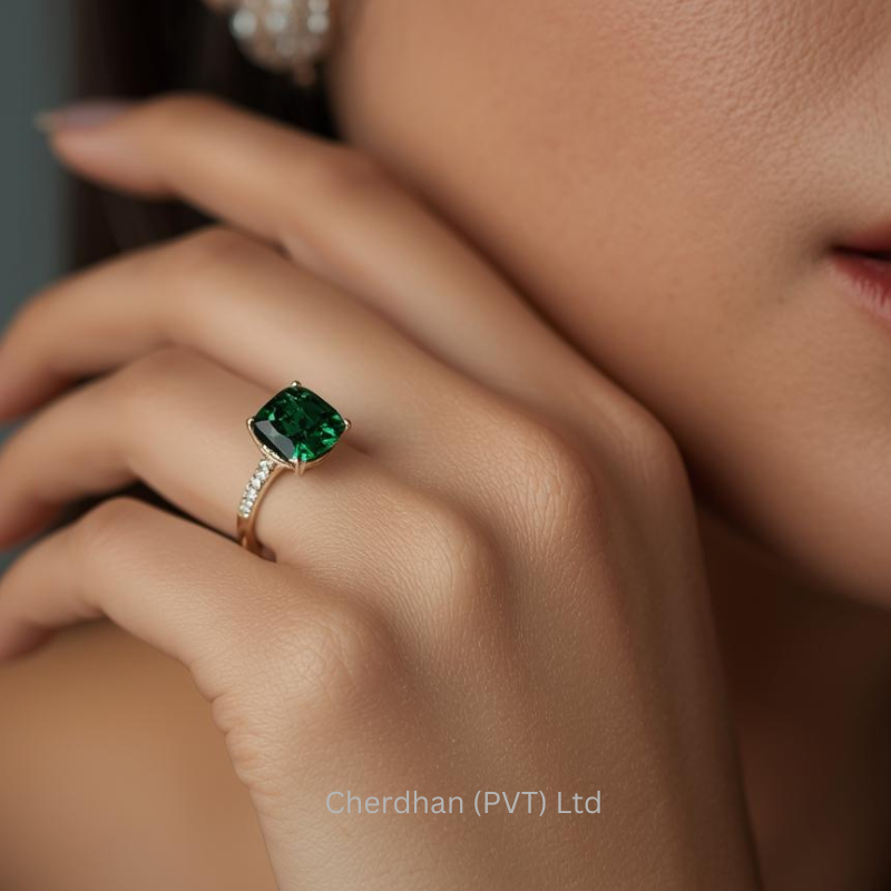 1-carat-green-tourmaline-cushion-ring.